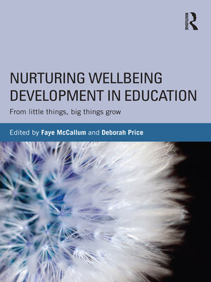 cover image of Nurturing Wellbeing Development in Education